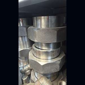اتصالات فشار قوی (GO-FITTING) 09126232959 مهره ساکت 3 اینچ فولادی